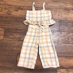 Rylee + Cru Kayli Set - Pastel Plaid